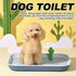 Large Dog Potty Tray With High Sides Small Medium Puppy Pee Pad Holder Toilet