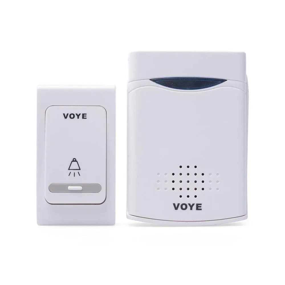 Wireless Door Bell Doorbell Set Digital Remote Control 1 or 2 Receivers 38 Chimes - 1 Transmitter +1 Receiver