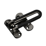 Anti Theft Lock Latch Door Bolt Security Lock For Home Bedroom Bathroom - Grey
