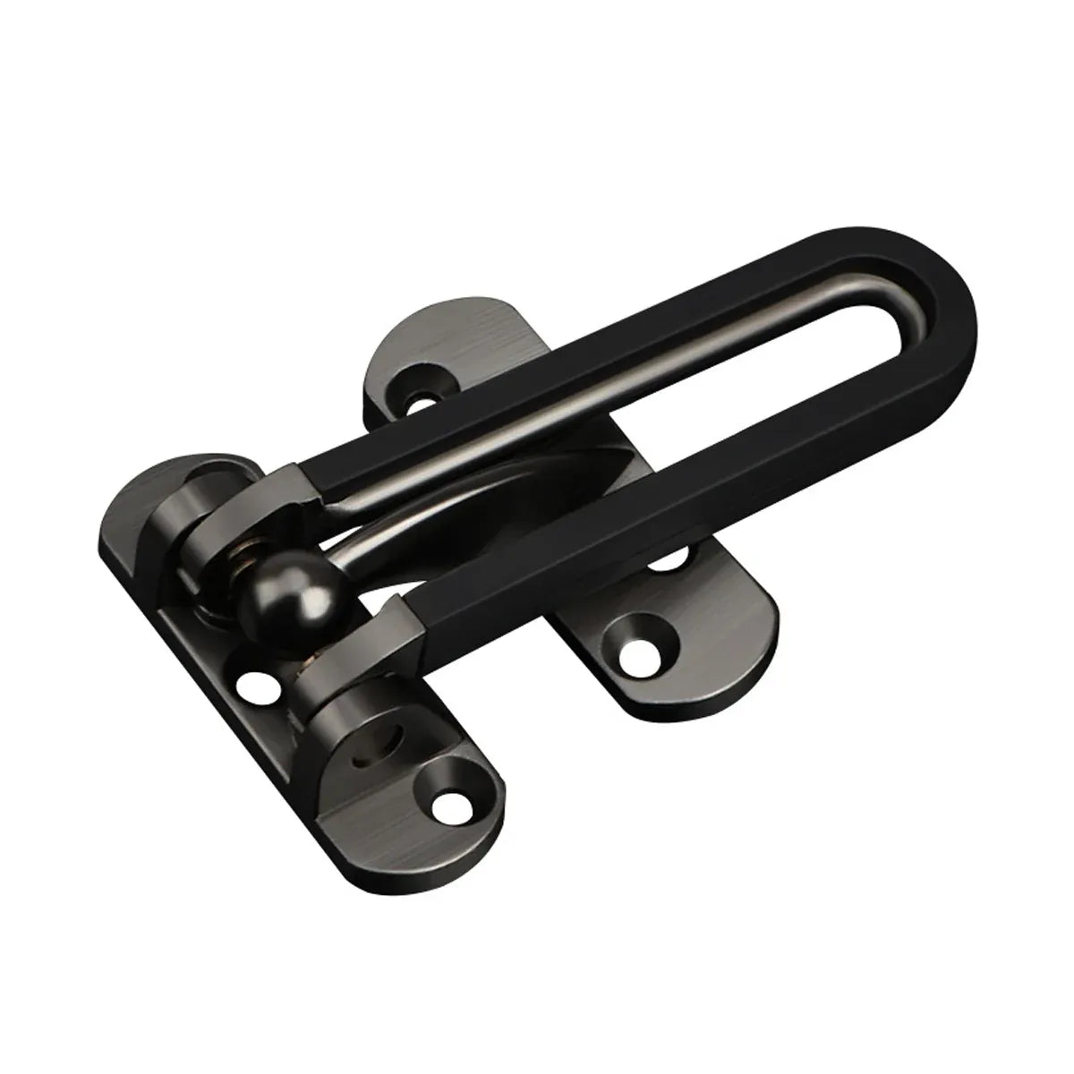 Anti Theft Lock Latch Door Bolt Security Lock For Home Bedroom Bathroom - Grey