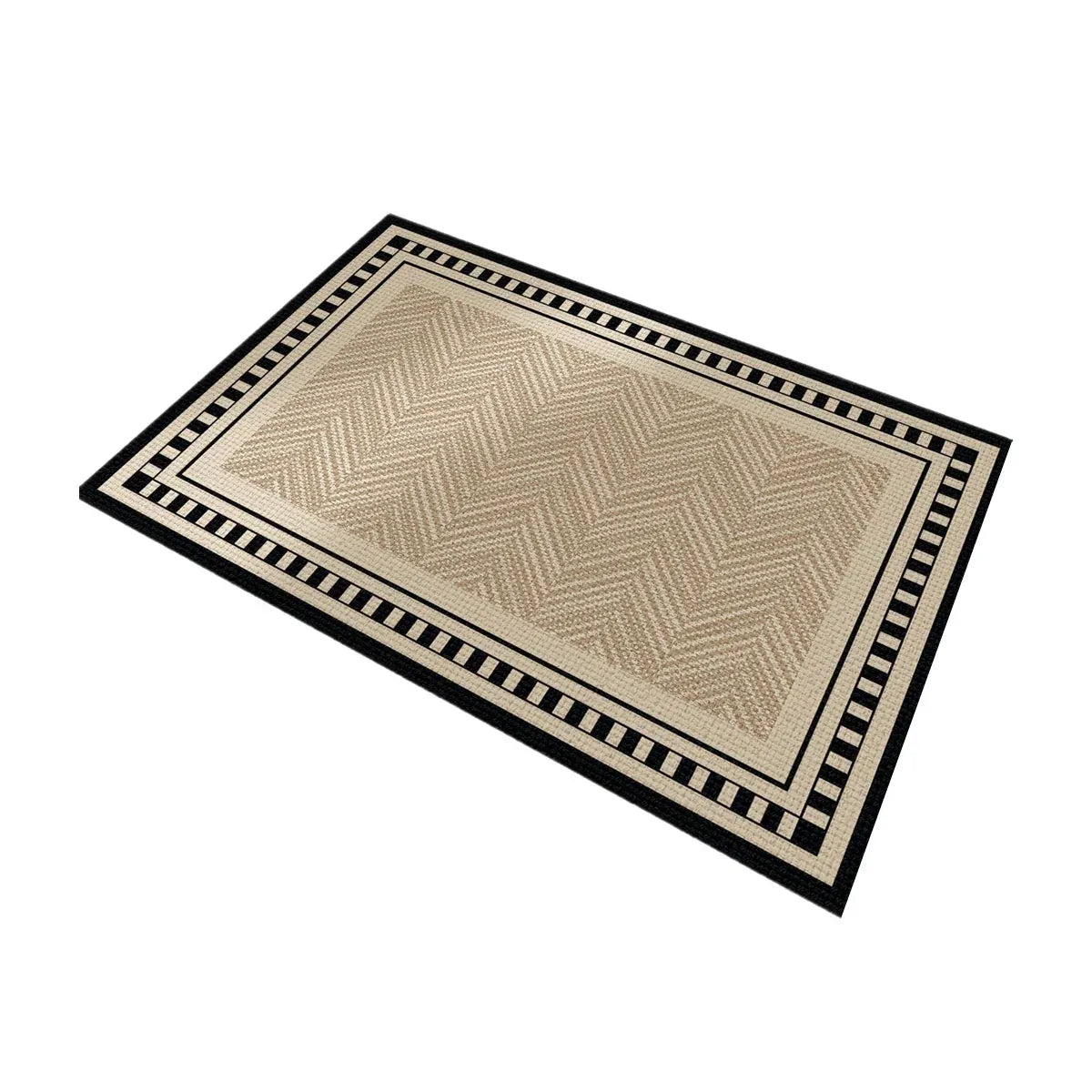 Premium Non Slip Front Door Mat Indoor Outdoor Entrance Rug Durable Dust Proof - 80x120cm