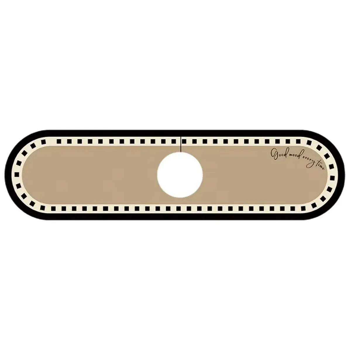 Diatom Mud Faucet Suction Mat 10cm Sink Drain Pad Bathroom Kitchen Absorbent Pad - A