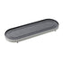 Stainless Steel Diatomite Tray Countertop Drying Mat Bathroom Kitchen Sink Organizer - Silver