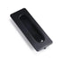 Matte Black Flush Pull Handle for Sliding Door Cabinet Drawer Kitchen Furniture - 96MM