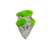 Artificial Floating Stone Pumice with Moss Aquarium Decoration Aquatic Landscape - S