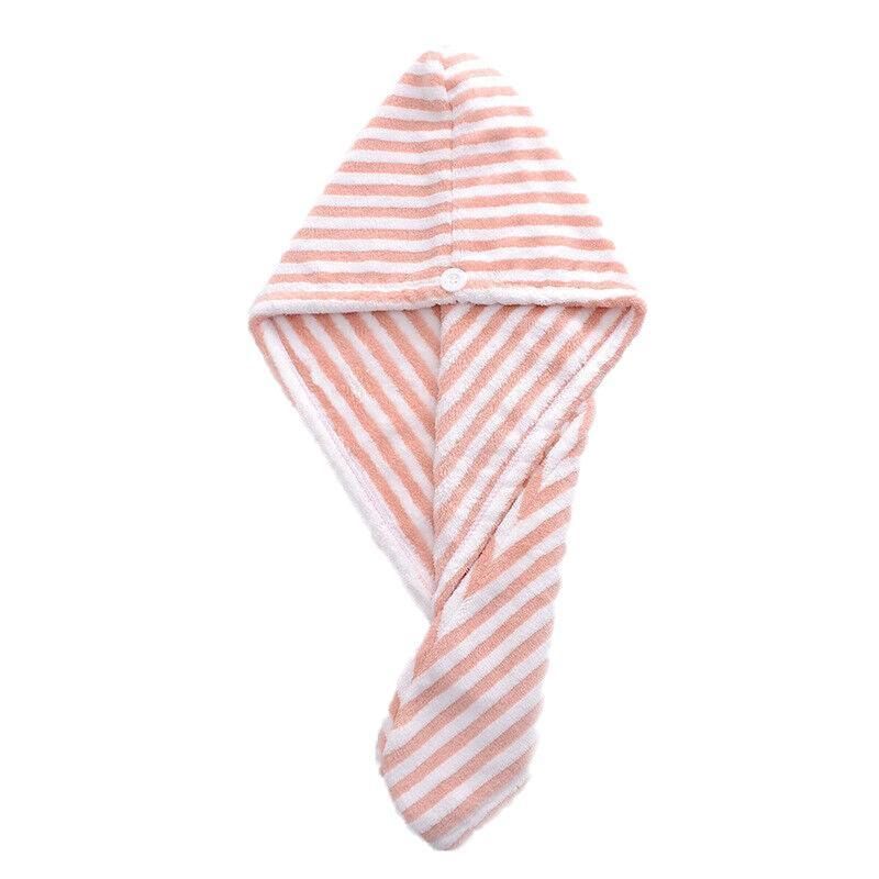 Magic Instant Dry Hair Towel Rapid Fast Drying Hair Towel Fast Absorbent Hat Cap - Orange