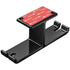 Universal Dj Headphone Pc Hanger Hook Tape Under Desk Dual Headset Mount Holder - Black