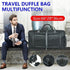 70L Large Travel Duffle Bag Foldable Waterproof Gym Bag with Shoe Compartment