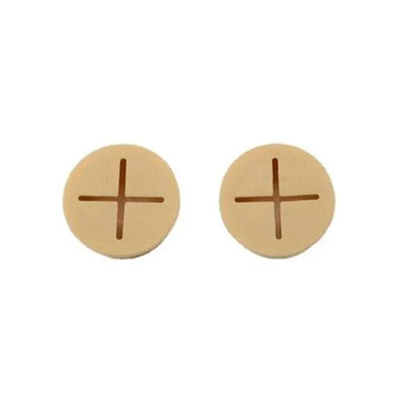 10 PCS 20mm Desk Cord Grommet, Flexible Silicone Cable Hole Cover Round Gasket - Yellow