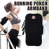 Arm Band Mobile Phone Holder Bag Sports Running Jogging Gym Exercise Pouch Case