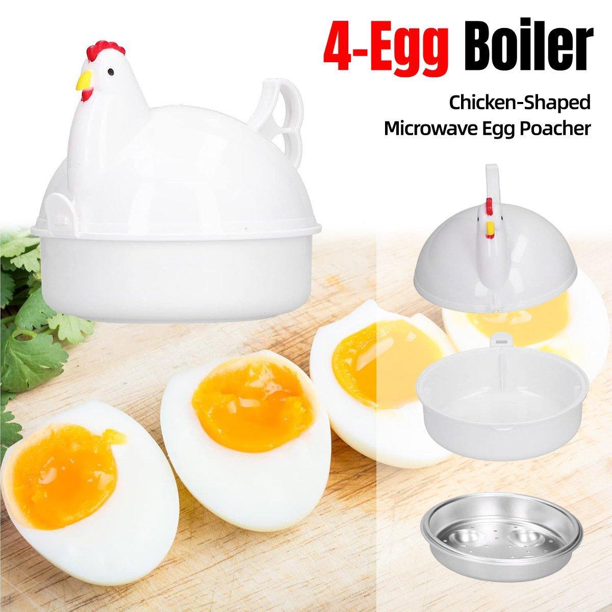 Microwave Oven Egg Steamer Boiled Egg Artifact Boiled Egg Mini Household Special Heating Box