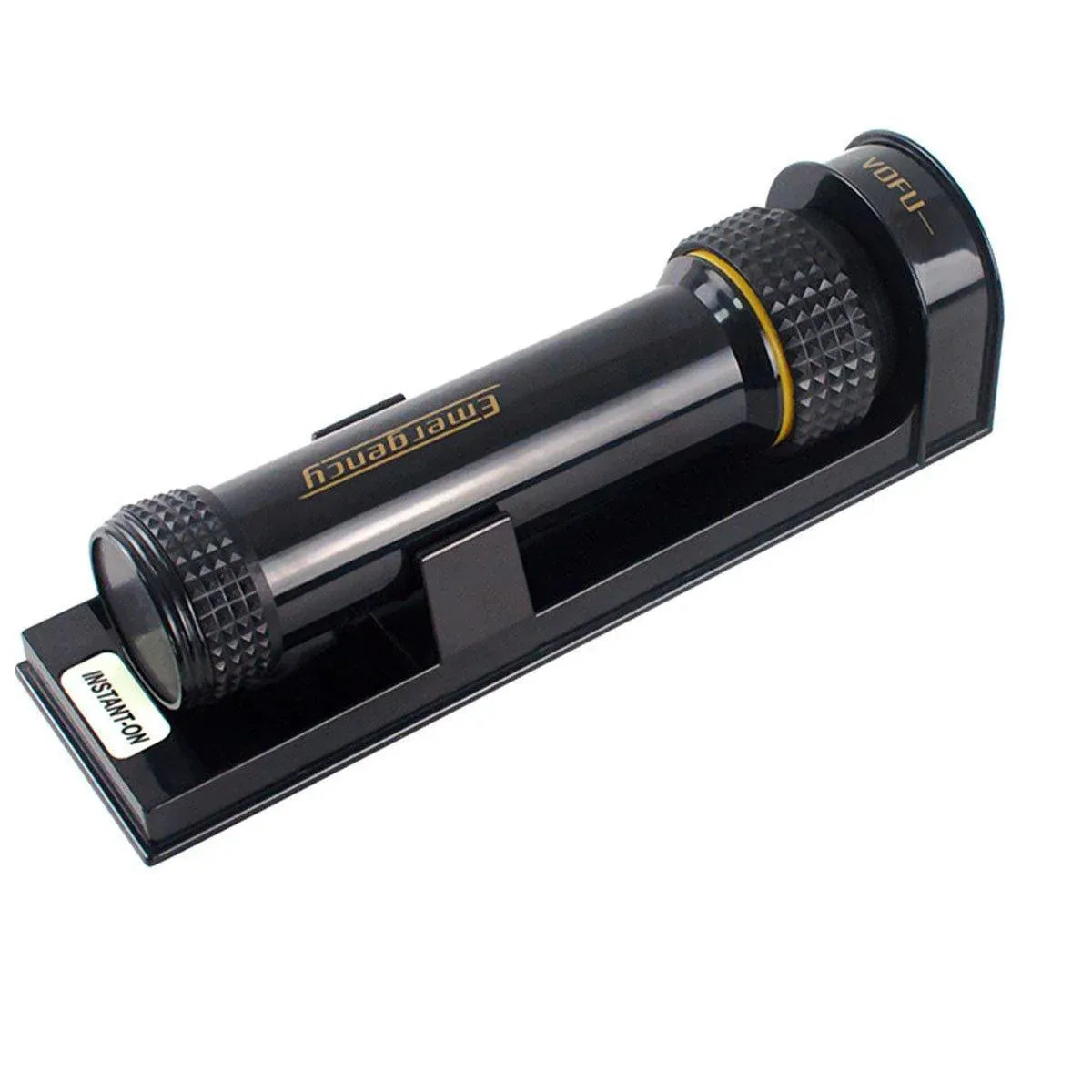 Wall Mounted LED Backup Light for Hotel Guest Room or Home Use - Black