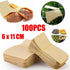 100pcs 6x11cm Kraft Paper Seed Envelopes for Efficient Garden Seed Storage