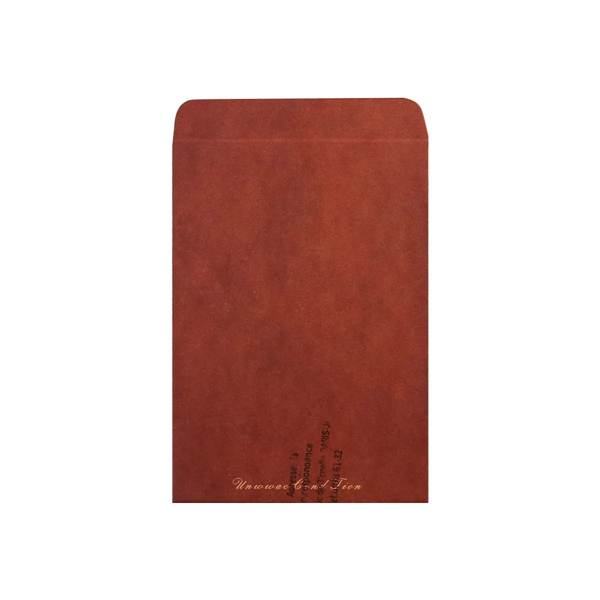 50PCS Vintage Kraft Paper Envelopes Self-Adhesive Durable for Invitations Use - Brown