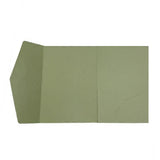 20PCS 3D Tri-Fold Holiday Wedding Invitation Envelope Greeting Cards Aesthetic - Green
