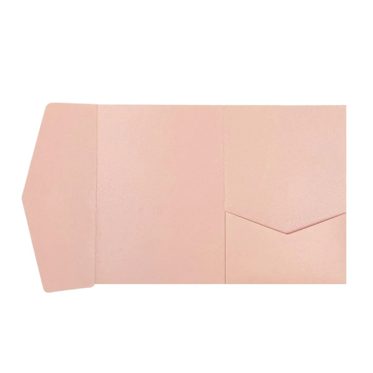 20PCS 3D Tri-Fold Holiday Wedding Invitation Envelope Greeting Cards Aesthetic - Pink