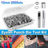 200 Sets 12mm Copper Metal Eyelet Grommet Tent Tarp Tool Tarpaulin Installation