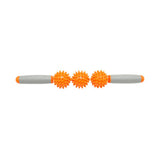 Massage Exercise Roller Yoga Stick for Muscle Fitness Home Gym - Orange