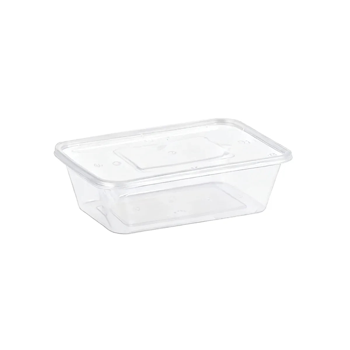 50PCS Food-Grade Disposable Square Takeout Container 750/1000ml - 750ml