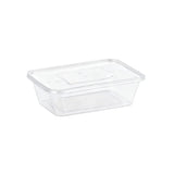50PCS Food-Grade Disposable Square Takeout Container 750/1000ml - 750ml