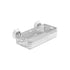 Suction Cup Reptile Feeder Dish Anti-escape Reptile Feeder For Snakes Turtles - Transparent - 6.5x13.5x2.5cm
