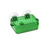 Suction Cup Reptile Feeder Dish Anti-escape Reptile Feeder For Snakes Turtles - Green - 6x9x2.5cm