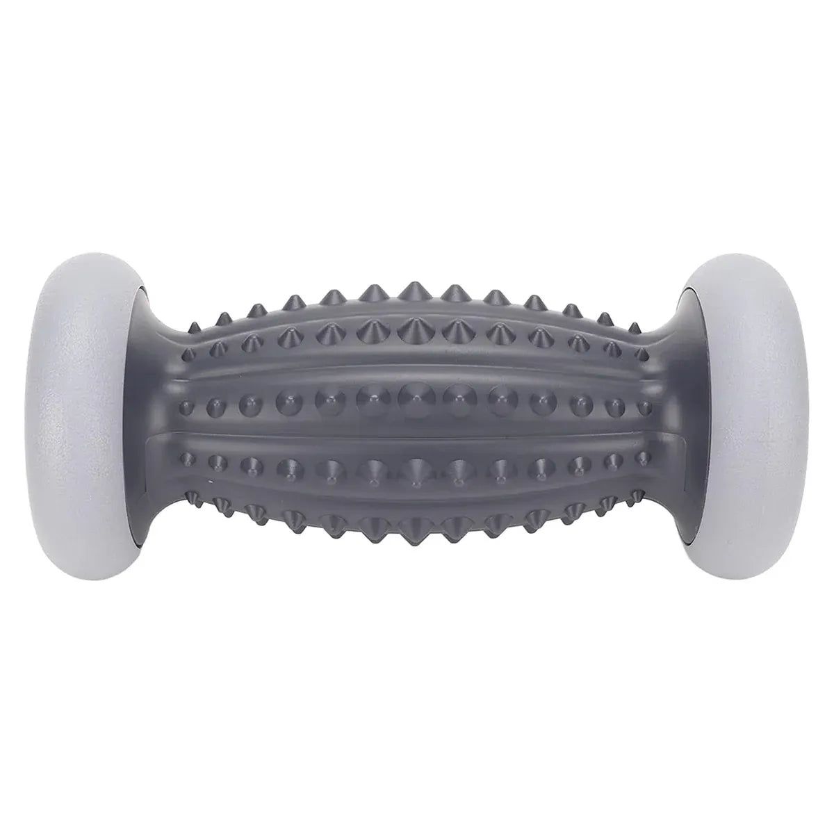 Foot Massage Roller Muscle Relaxation Yoga Exercise Tool for Home Use - Grey-Black