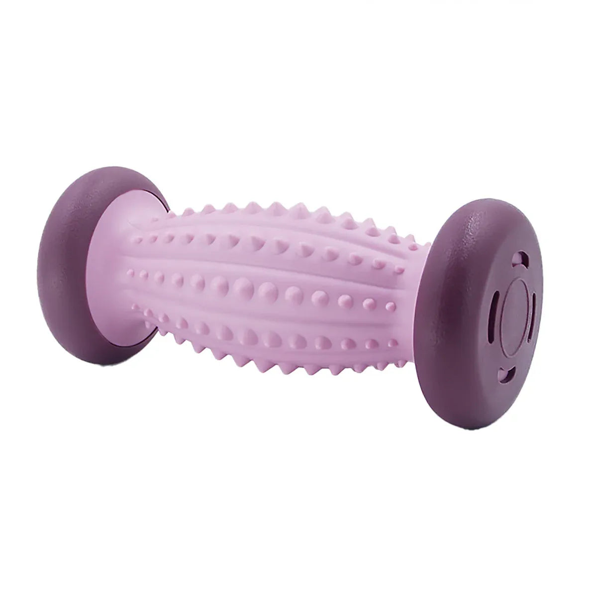 Foot Massage Roller Muscle Relaxation Yoga Exercise Tool for Home Use - Pink-Purple