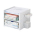 Desktop Pegboard Drawer Storage Shelf Multi Layer Home Office Desk Organiser - 3-Layer