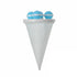 2 Pcs Reusable Hair Lint Catcher Removal Net Bag Wash Machine Float Filter - Blue