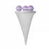 2 Pcs Reusable Hair Lint Catcher Removal Net Bag Wash Machine Float Filter - Purple