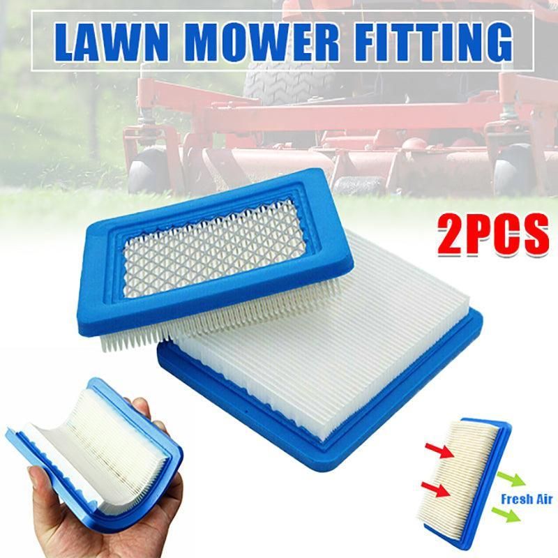 2Pcs Air Filter 399959 Replaces Lawn Mower For Briggs & Stratton 491588 491588S