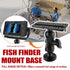 Kayak Fish Finder Mount Base Holder Navigation Bracket Boat Accessory For Marine
