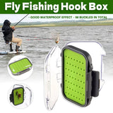 Fly Fishing Hook Box Portable for Fishing Fly Bait Hair Hook Secure Storage