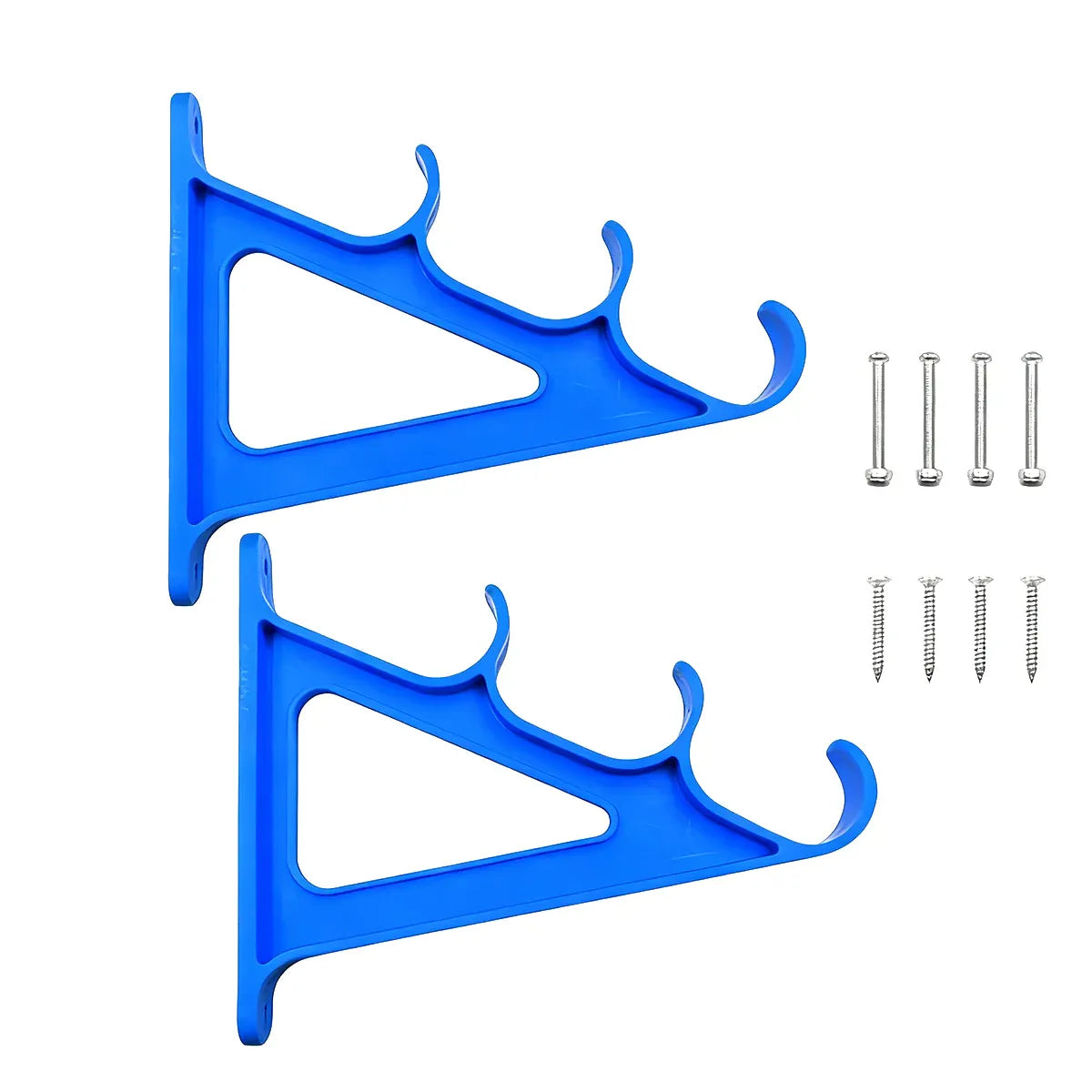 Fishing Rod Holder 3 Rod Capacity Durable for Offshore Kayak Surf - Blue