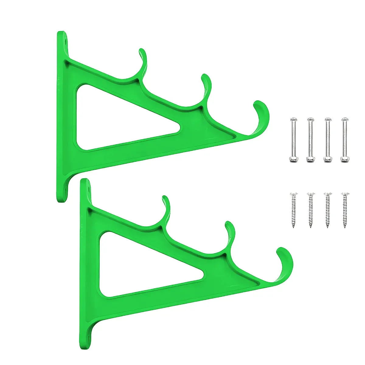 Fishing Rod Holder 3 Rod Capacity Durable for Offshore Kayak Surf - Green