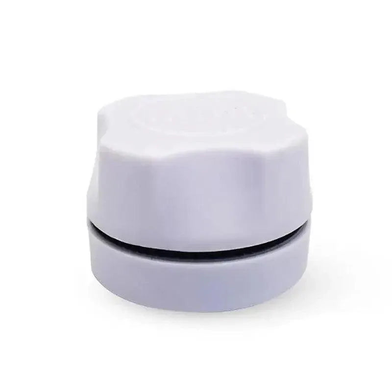 Mini Fish Tank Glass Brush for Algae Cleaning with Magnetic Aquarium Scrubber - White