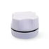 Mini Fish Tank Glass Brush for Algae Cleaning with Magnetic Aquarium Scrubber - White