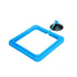 Fish Feeding Ring Aquarium Fish Tank Feeder Floating Fish Food Feeder Fish Food Blue - Blue Circle
