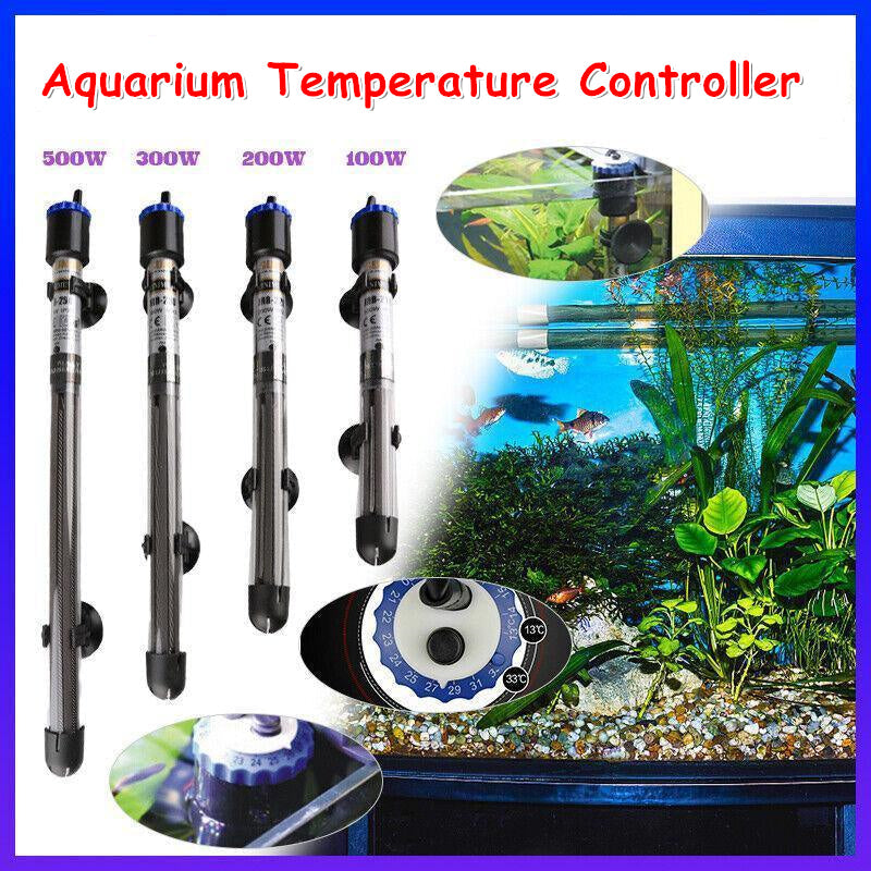 100W–500W Submersible Aquarium Temperature Regulator for Fish Tanks - 300W
