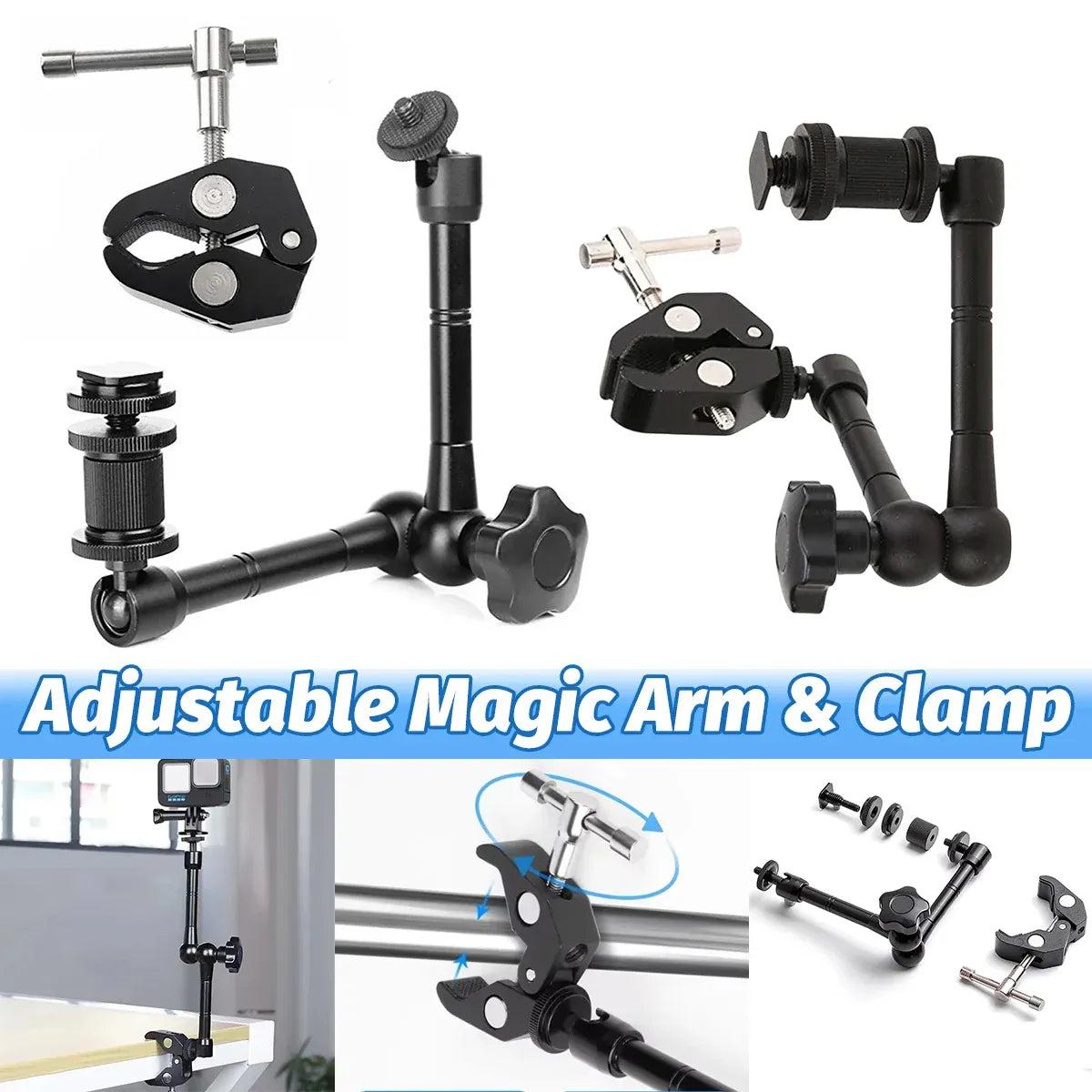 11 Inch Magic Hand Oxidation Large Crab Claw Clip CNC Metal Fixing Clip Use
