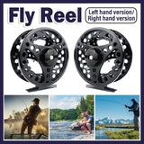 Fly Fishing Reel Line Reel Lightweight Spinning Reel Casting Reel for Fishing - Left
