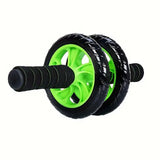 Abdominal Exercise Wheel Fitness Roller Home Workout Muscle Trainer Gym Equipment - Green