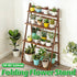 4 Tier Indoor Folding Plant Stand Shelf Rack Corner For Living Room Balcony