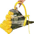 10pcs Transparent Flower Handbags Clear PET Bouquet Holder Gift Bags for Events - Love