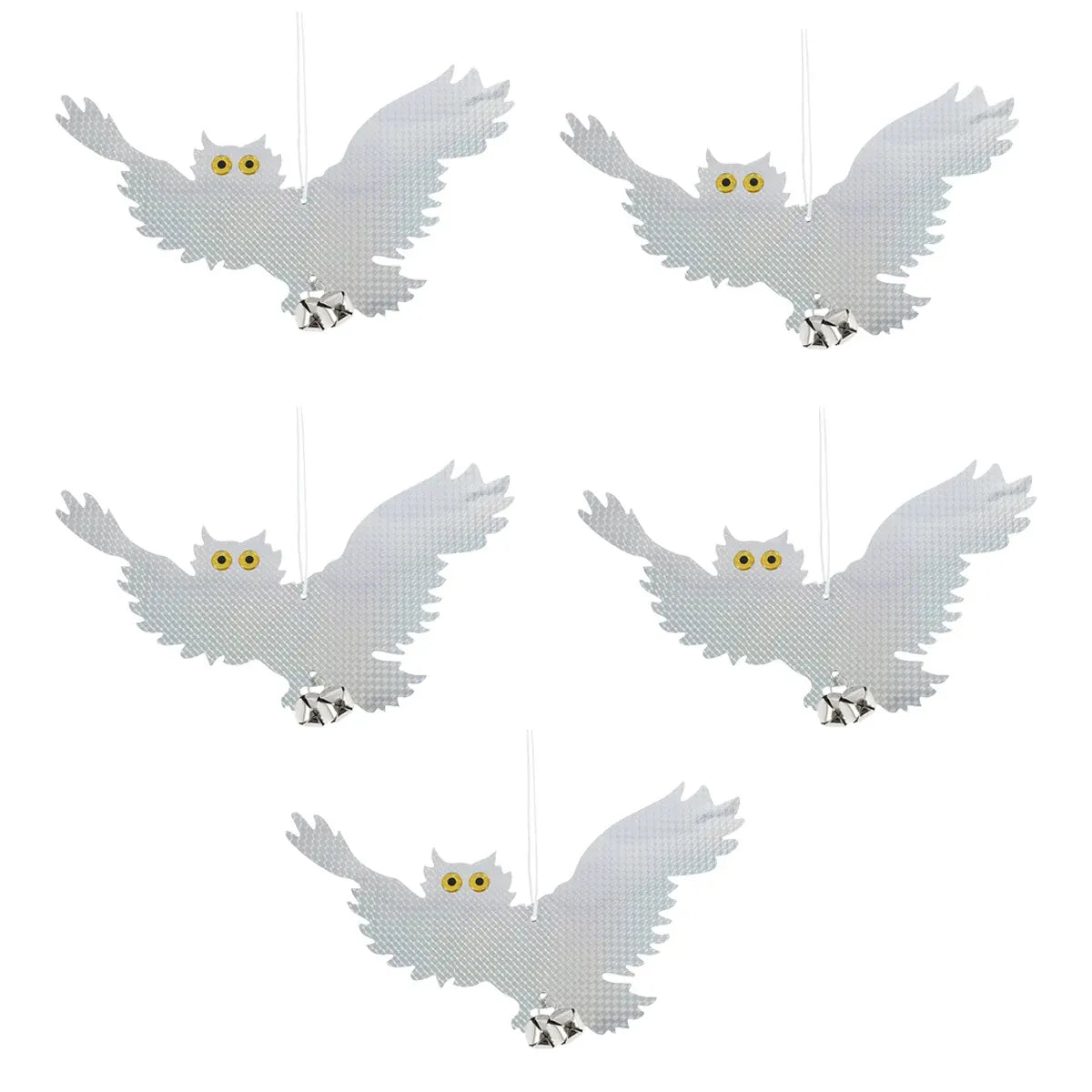 Reflective Owl Bird Deterrent Hanging Garden Yard Pest Control Outdoor - Flying Style