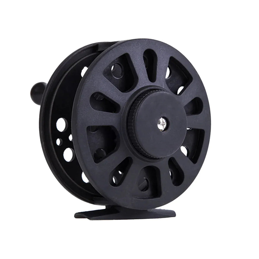Plastic Front Wheel Fishing Gear Fly Fishing Tool Lightweight Fishing Accessory - 7.9X2.57cm