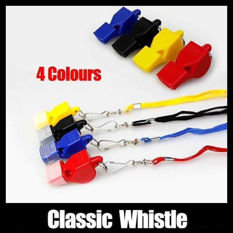 On Sale Classic Whistle Cmg Referee Outdoor Indoor Football Sport Safe Au Stock - Blue