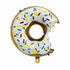 Donut Foil Balloon Party Decoration with Bite 50x73cm Helium Sweet Icing Colours - D