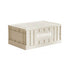 Foldable Large Capacity Household Toy Book Storage Box Space Saving Durable - L